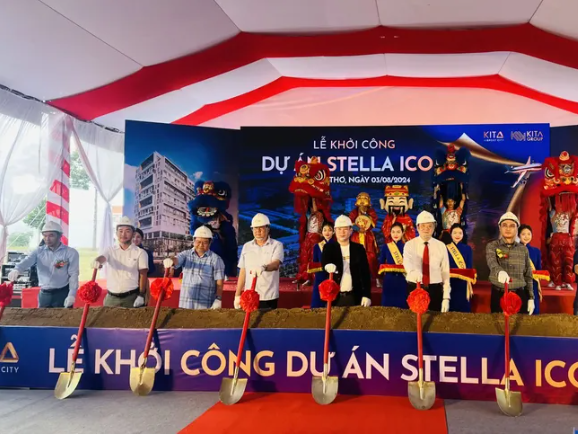 Khởi công dự án căn hộ cao cấp Stella Icon tại quận Bình Thủy, TP Cần Thơ